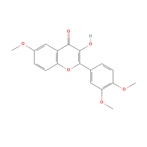 2-(3,4-dimethoxyphenyl)-3-hydroxy-6-methoxychromen-4-one (CAS: 3518-24-9) - Related Chemical Product