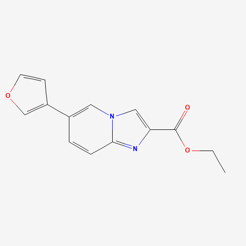 ethyl 6-(furan-3-yl)imidazo[1,2-a]pyridine-2-carboxylate (CAS: 1167626-62-1) - Related Chemical Product