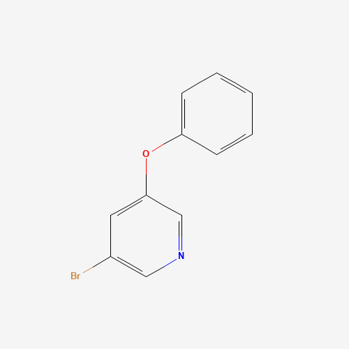 3-bromo-5-phenoxypyridine (CAS: 28232-63-5) - Chemical Structure and Molecular Formula 