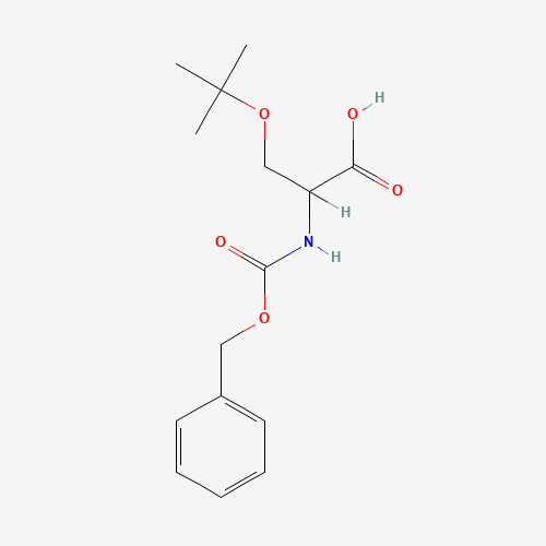 3-[(2-methylpropan-2-yl)oxy]-2-(phenylmethoxycarbonylamino)propanoic acid (CAS: 14464-36-9) - Related Chemical Product
