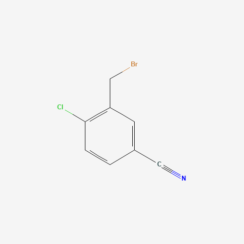 3-(bromomethyl)-4-chlorobenzonitrile (CAS: 1021871-37-3) - Related Chemical Product