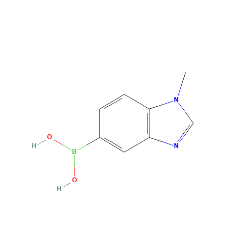 (1-methylbenzimidazol-5-yl)boronic acid (CAS: 1107627-21-3) - Related Chemical Product