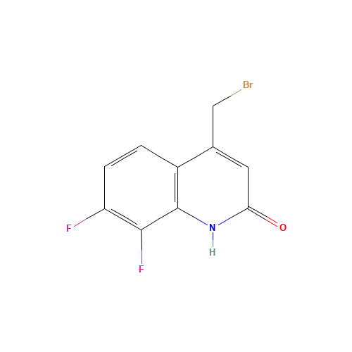 4-(bromomethyl)-7,8-difluoro-1H-quinolin-2-one (CAS: 953070-72-9) - Related Chemical Product
