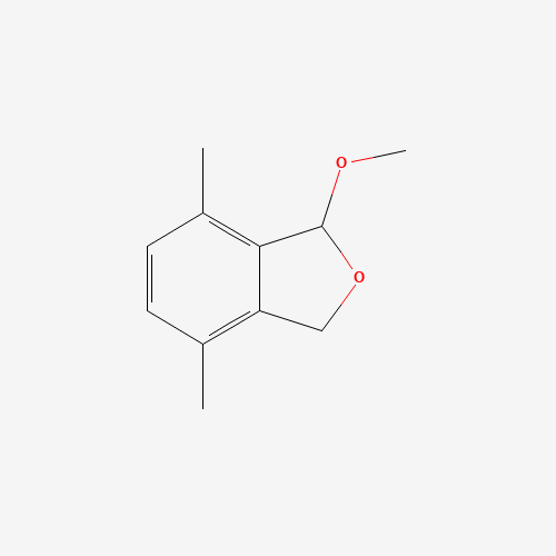 1-methoxy-4,7-dimethyl-1,3-dihydro-2-benzofuran (CAS: 1199786-03-2) - Chemical Structure and Molecular Formula 
