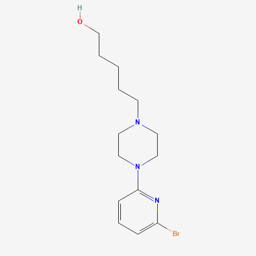 5-[4-(6-bromopyridin-2-yl)piperazin-1-yl]pentan-1-ol (CAS: 1312464-79-1) - Related Chemical Product