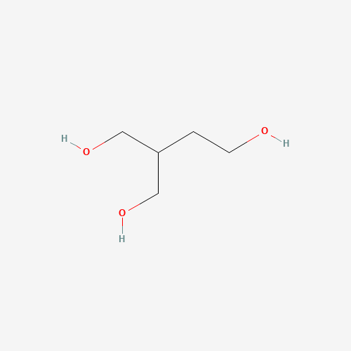 2-(hydroxymethyl)butane-1,4-diol (CAS: 6482-32-2) - Chemical Structure and Molecular Formula 