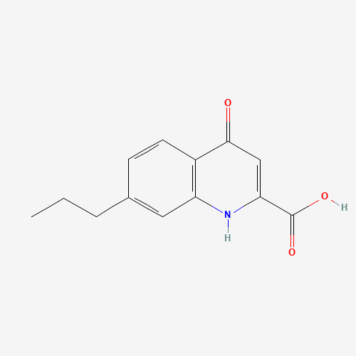 4-oxo-7-propyl-1H-quinoline-2-carboxylic acid (CAS: 123158-15-6) - Related Chemical Product