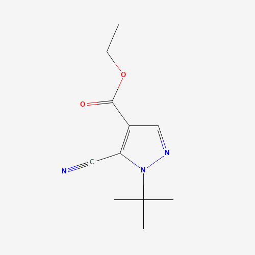 ethyl 1-tert-butyl-5-cyanopyrazole-4-carboxylate (CAS: 98477-12-4) - Related Chemical Product