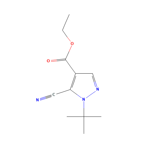 ethyl 1-tert-butyl-5-cyanopyrazole-4-carboxylate (CAS: 98477-12-4) - Related Chemical Product