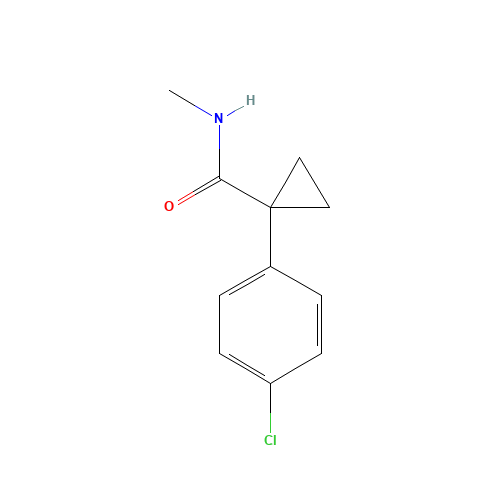 1-(4-chlorophenyl)-N-methylcyclopropane-1-carboxamide (CAS: 633701-51-6) - Related Chemical Product