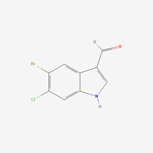 5-bromo-6-chloro-1H-indole-3-carbaldehyde (CAS: 1467059-87-5) - Related Chemical Product
