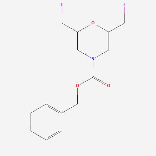 benzyl 2,6-bis(iodomethyl)morpholine-4-carboxylate (CAS: 1202796-31-3) - Related Chemical Product