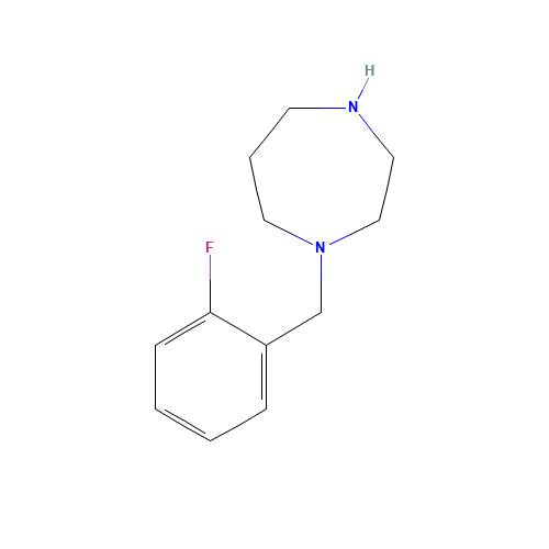 1-[(2-fluorophenyl)methyl]-1,4-diazepane (CAS: 775561-26-7) - Related Chemical Product