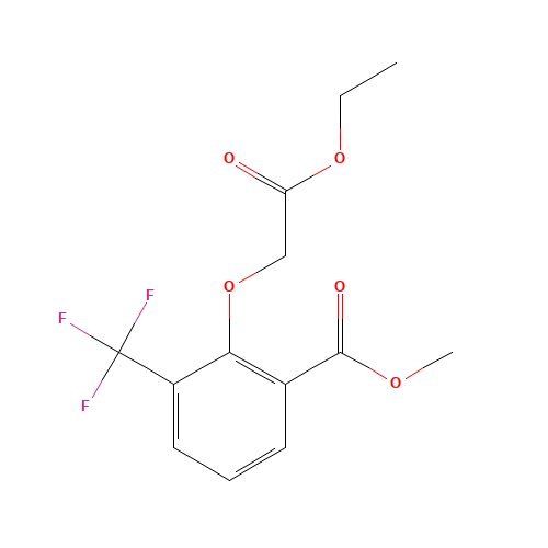 methyl 2-(2-ethoxy-2-oxoethoxy)-3-(trifluoromethyl)benzoate (CAS: 1202577-65-8) - Related Chemical Product
