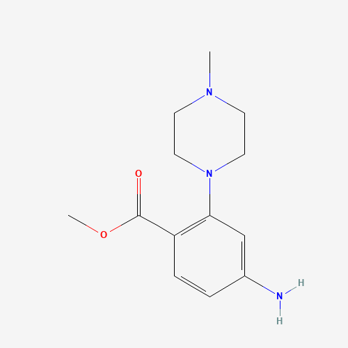 methyl 4-amino-2-(4-methylpiperazin-1-yl)benzoate (CAS: 1268396-25-3) - Related Chemical Product