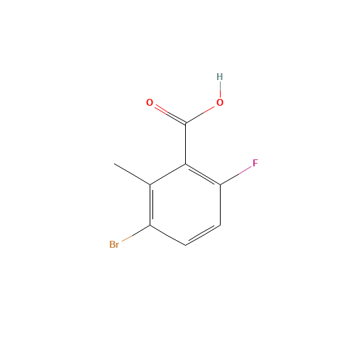 3-bromo-6-fluoro-2-methylbenzoic acid (CAS: 1427373-55-4) - Related Chemical Product