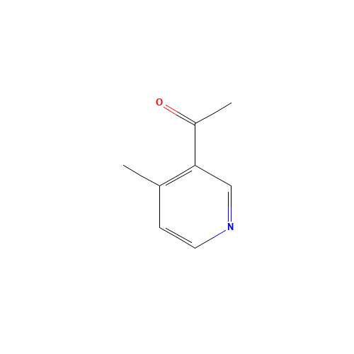 1-(4-methylpyridin-3-yl)ethanone (CAS: 51227-30-6) - Chemical Structure and Molecular Formula 