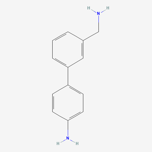4-[3-(aminomethyl)phenyl]aniline (CAS: 828928-23-0) - Chemical Structure and Molecular Formula 