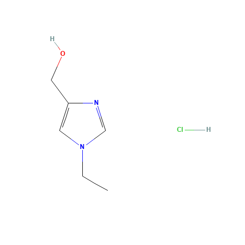 (1-ethylimidazol-4-yl)methanol;hydrochloride (CAS: 215868-80-7) - Related Chemical Product