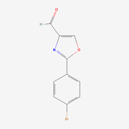 2-(4-bromophenyl)-1,3-oxazole-4-carbaldehyde (CAS: 55327-32-7) - Related Chemical Product