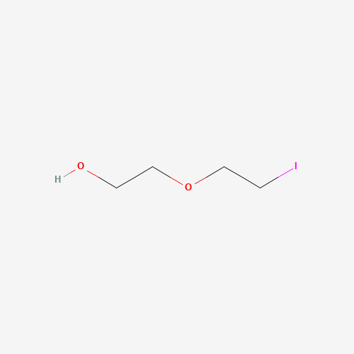 2-(2-iodoethoxy)ethanol (CAS: 130536-69-5) - Chemical Structure and Molecular Formula 