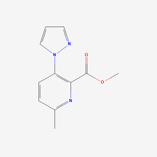 methyl 6-methyl-3-pyrazol-1-ylpyridine-2-carboxylate (CAS: 1228188-34-8) - Related Chemical Product