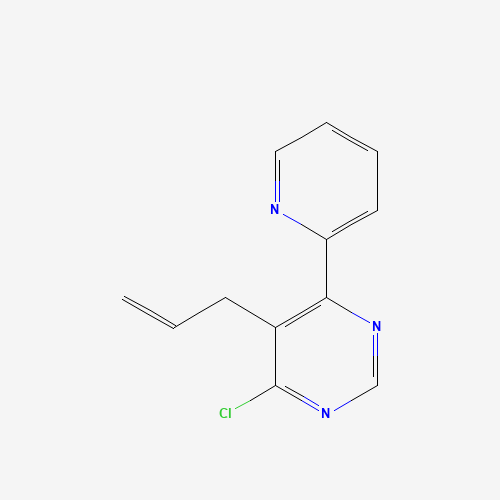 4-chloro-5-prop-2-enyl-6-pyridin-2-ylpyrimidine (CAS: 1456534-39-6) - Related Chemical Product