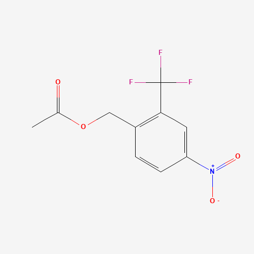 [4-nitro-2-(trifluoromethyl)phenyl]methyl acetate (CAS: 1318234-74-0) - Related Chemical Product