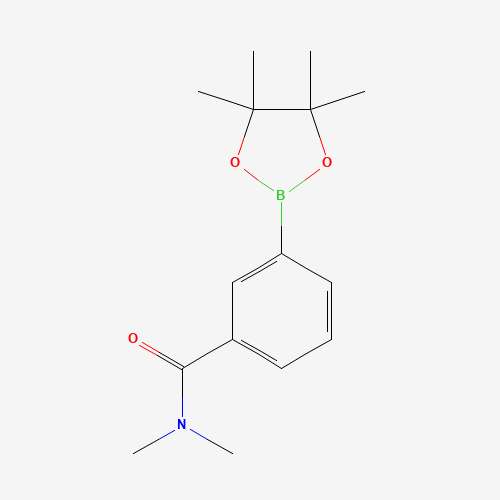 N,N-dimethyl-3-(4,4,5,5-tetramethyl-1,3,2-dioxaborolan-2-yl)benzamide (CAS: 832114-07-5) - Related Chemical Product