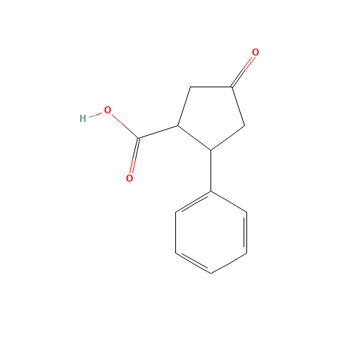 4-oxo-2-phenylcyclopentane-1-carboxylic acid (CAS: 85729-34-6) - Related Chemical Product