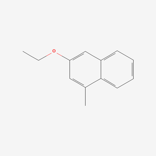 3-ethoxy-1-methylnaphthalene (CAS: 72036-01-2) - Chemical Structure and Molecular Formula 