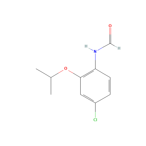 N-(4-chloro-2-propan-2-yloxyphenyl)formamide (CAS: 1462952-24-4) - Related Chemical Product
