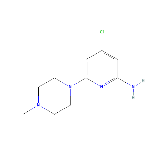 4-chloro-6-(4-methylpiperazin-1-yl)pyridin-2-amine (CAS: 959986-25-5) - Related Chemical Product