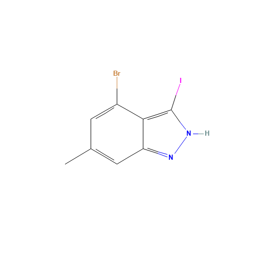 4-bromo-3-iodo-6-methyl-2H-indazole (CAS: 885521-98-2) - Related Chemical Product