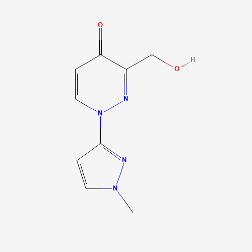 3-(hydroxymethyl)-1-(1-methylpyrazol-3-yl)pyridazin-4-one (CAS: 1314397-01-7) - Related Chemical Product