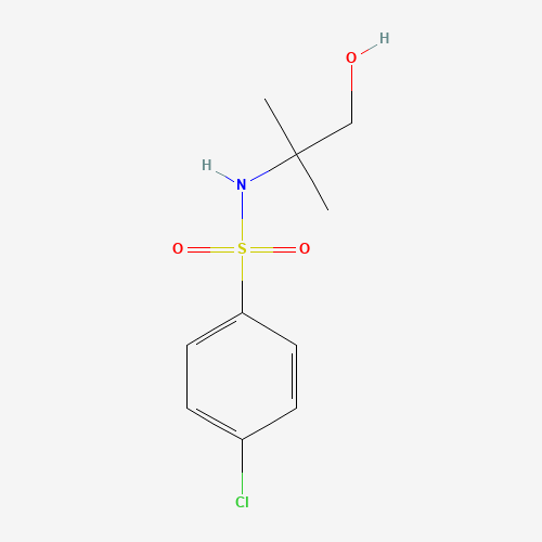 4-chloro-N-(1-hydroxy-2-methylpropan-2-yl)benzenesulfonamide (CAS: 59724-57-1) - Related Chemical Product
