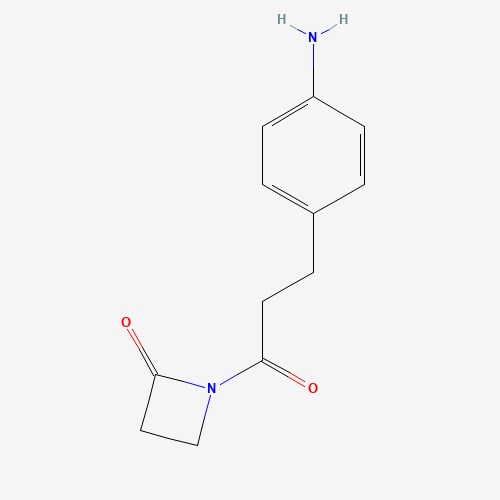 1-[3-(4-aminophenyl)propanoyl]azetidin-2-one (CAS: 1024869-25-7) - Related Chemical Product
