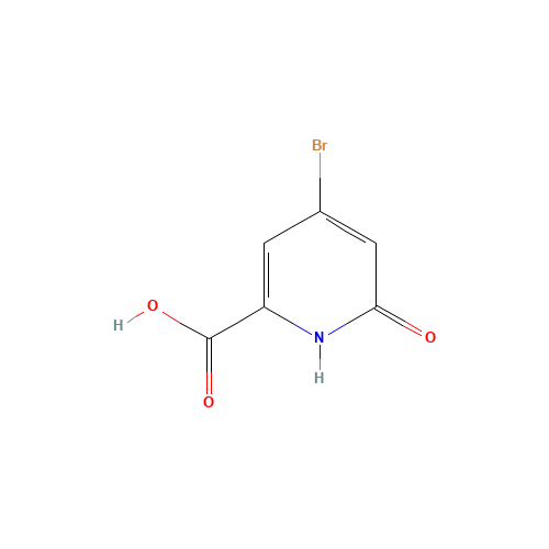 4-bromo-6-oxo-1H-pyridine-2-carboxylic acid (CAS: 1393584-42-3) - Related Chemical Product