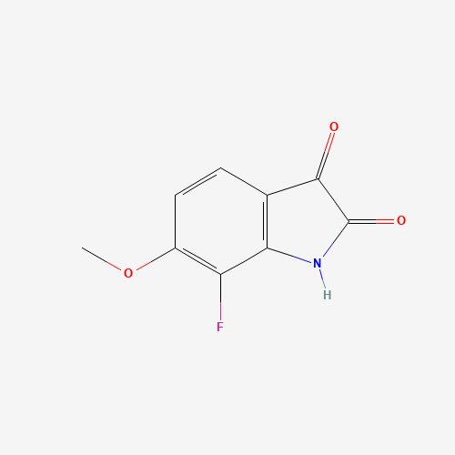 7-fluoro-6-methoxy-1H-indole-2,3-dione (CAS: 1180497-43-1) - Related Chemical Product