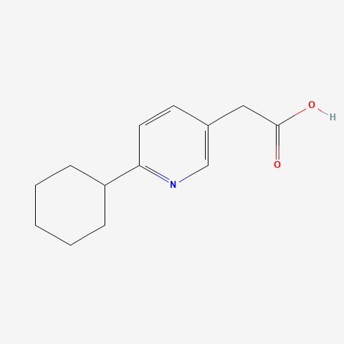 2-(6-cyclohexylpyridin-3-yl)acetic acid (CAS: 19328-34-8) - Related Chemical Product