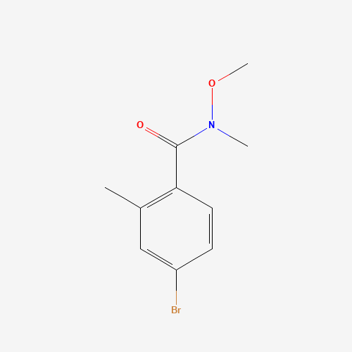 4-bromo-N-methoxy-N,2-dimethylbenzamide (CAS: 178313-45-6) - Related Chemical Product
