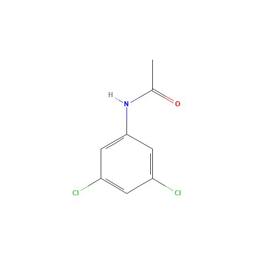 N-(3,5-dichlorophenyl)acetamide (CAS: 31592-84-4) - Chemical Structure and Molecular Formula 