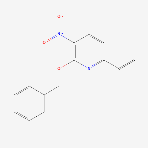 6-ethenyl-3-nitro-2-phenylmethoxypyridine (CAS: 1416801-03-0) - Related Chemical Product