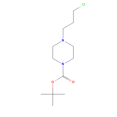 tert-butyl 4-(3-chloropropyl)piperazine-1-carboxylate (CAS: 165530-45-0) - Related Chemical Product