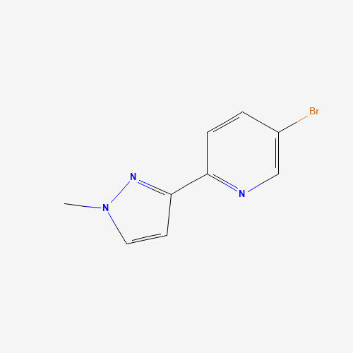 5-bromo-2-(1-methylpyrazol-3-yl)pyridine (CAS: 811464-20-7) - Related Chemical Product