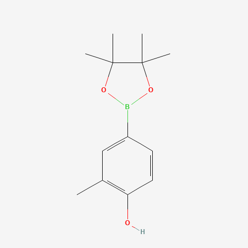 2-methyl-4-(4,4,5,5-tetramethyl-1,3,2-dioxaborolan-2-yl)phenol (CAS: 627906-52-9) - Related Chemical Product