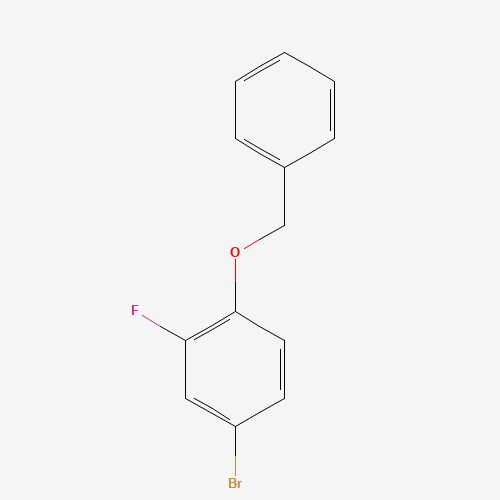 4-bromo-2-fluoro-1-phenylmethoxybenzene (CAS: 133057-82-6) - Related Chemical Product
