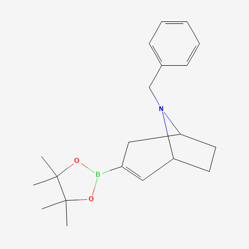 8-benzyl-3-(4,4,5,5-tetramethyl-1,3,2-dioxaborolan-2-yl)-8-azabicyclo[3.2.1]oct-3-ene (CAS: 1123661-15-3) - Related Chemical Product