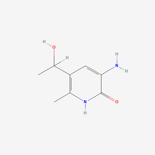 3-amino-5-(1-hydroxyethyl)-6-methyl-1H-pyridin-2-one (CAS: 142327-87-5) - Related Chemical Product