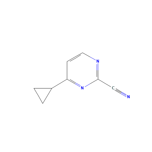 4-cyclopropylpyrimidine-2-carbonitrile (CAS: 1269429-26-6) - Related Chemical Product